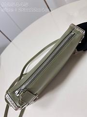 kitlife Louis Vuitton S-lock Green Slim Trunk bag - M25445 - 23 x 12 x 4 cm - 5