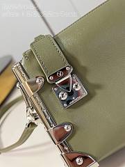 kitlife Louis Vuitton S-lock Green Slim Trunk bag - M25445 - 23 x 12 x 4 cm - 2