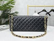 kitlife Chanel maxi cluth Shiny Lambskin & Gold-Tone Metal Black bag - 18 × 38 × 4 cm - 2