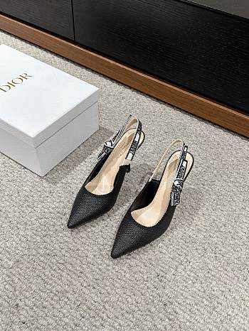 Kitlife Dior J'Adior Slingback Pump two-tone black 10cm