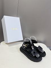 kitlife Dior D-Club Sandal White Calfskin black - 3