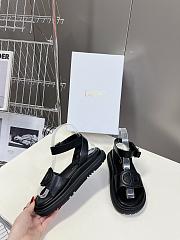 kitlife Dior D-Club Sandal White Calfskin black - 4