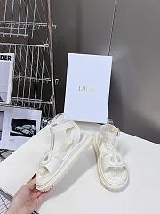 kitlife Dior D-Club Sandal White Calfskin  - 2