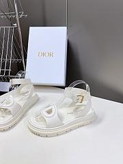 kitlife Dior D-Club Sandal White Calfskin  - 3