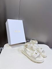 kitlife Dior D-Club Sandal White Calfskin  - 4