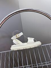 kitlife Dior D-Club Sandal White Calfskin  - 5