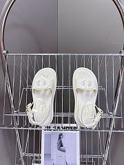kitlife Dior D-Club Sandal White Calfskin  - 6