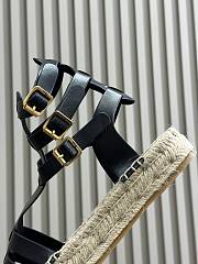 kitlife Dioriviera Dior Marine Sandal Black Calfskin - 2