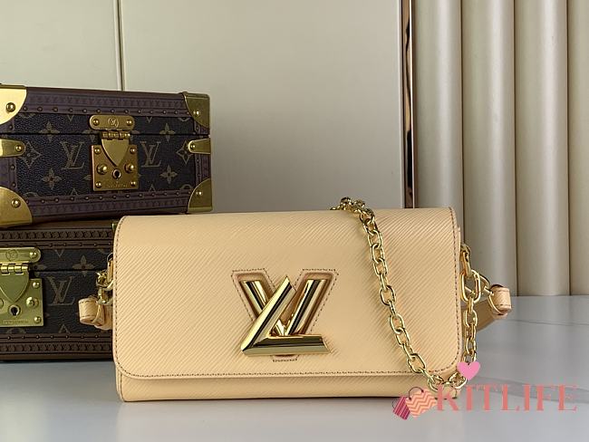 Kitlife Louis Vuitton Twist West nude - 23.5x12x7 cm - 1