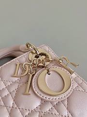 kitlife Dior mico lady pastel Pink bag - 12x11x5cm - 6