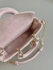 kitlife D-Joy Dior pastel Pink bag - 17x11x6cm - 4