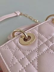 kitlife D-Joy Dior pastel Pink bag - 17x11x6cm - 2