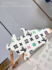 Kitlife Louis Vuitton Dog On Strap Monogram Craggy white bag - 23 x 16 x 4 cm - 5