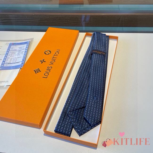 kitlife Louis Vuitton Tie blue - 1