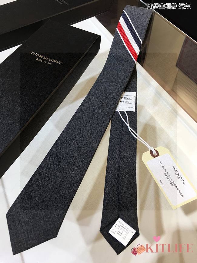 kitlife thom browne Tie gray - 1