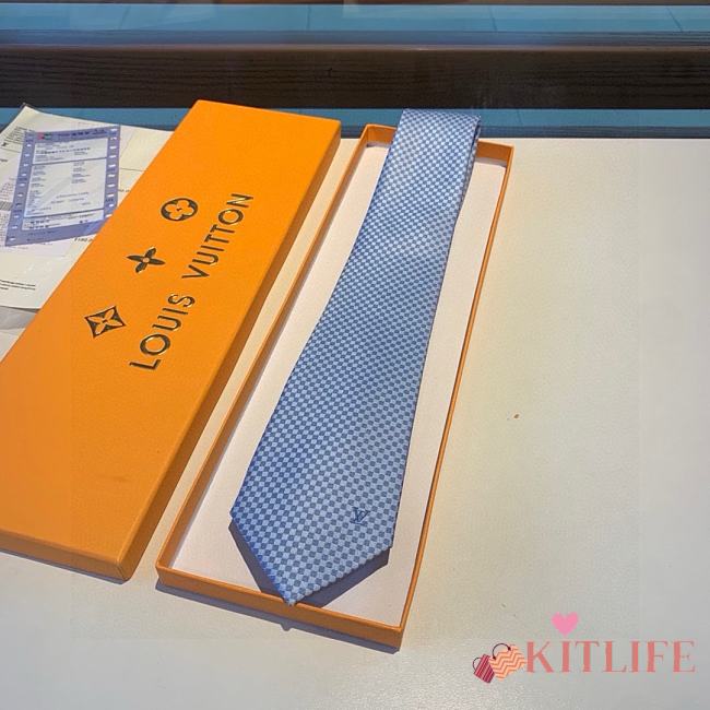 kitlife Louis Vuitton Tie light blue - 1