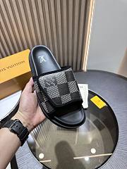 kitlife Louis Vuitton men sandals black caro - 5