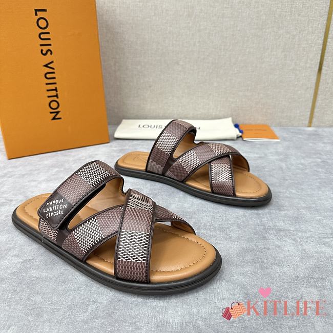 kitlife Louis Vuitton men Venice Mule brown - 1