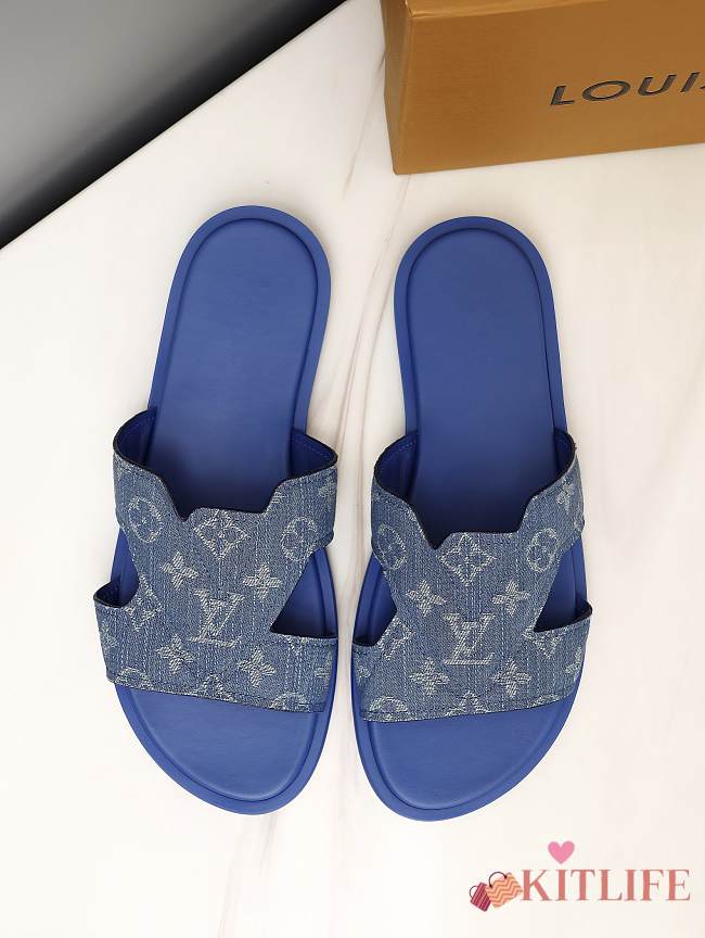 kitlife Louis Vuitton men Oasis Mule blue - 1