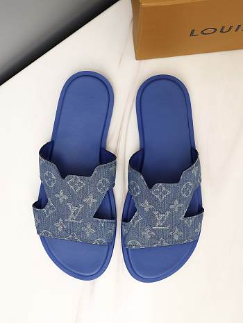 kitlife Louis Vuitton men Oasis Mule blue
