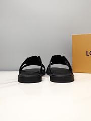 kitlife Louis Vuitton men Oasis Mule black 1ACRPH - 6