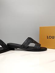 kitlife Louis Vuitton men Oasis Mule black 1ACRPH - 5
