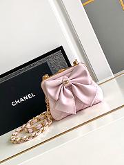 kitlife Chanel cluth bPink bag - 12 × 13 × 4 cm - 1