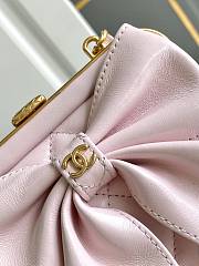 kitlife Chanel cluth bPink bag - 12 × 13 × 4 cm - 5