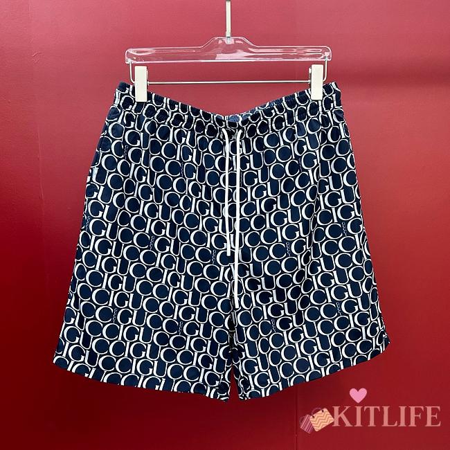 Kitlife Gucci Men swim shorts Blue - 1
