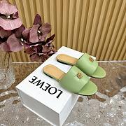 Kitlife Loewe Leather mules green - 5