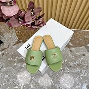 Kitlife Loewe Leather mules green - 4