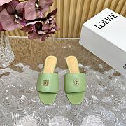 Kitlife Loewe Leather mules green - 2