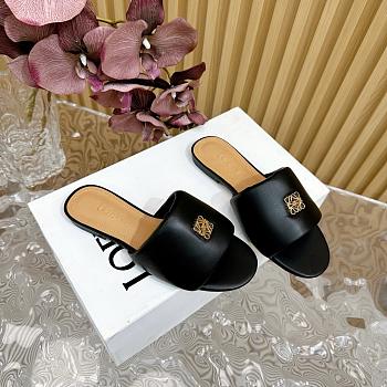 Kitlife Loewe Leather mules black