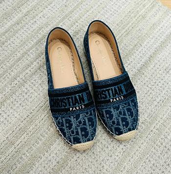 Kitlife Dior Granville Espadrille blue shoes