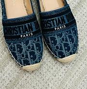 Kitlife Dior Granville Espadrille blue shoes - 4