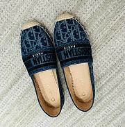 Kitlife Dior Granville Espadrille blue shoes - 3