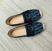 Kitlife Dior Granville Espadrille blue shoes - 2