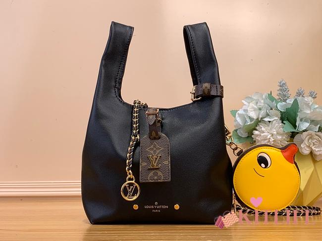 Kitlife Louis Vuitton Atlantis BB handbag black - 17x17x7cm - 1