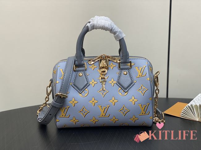 kitlife Louis Vuitton Speedy Bandoulière 20 Baby Blue bag - 20 x 15 x 12.5 cm - 1