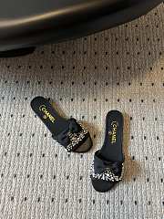 Kitlife Chanel flat slides black - 5