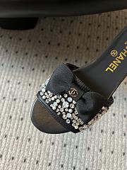 Kitlife Chanel flat slides black - 6