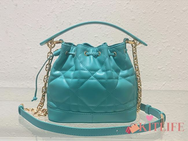 kitlife Dior Jolie blue bag - 17x16x9cm - 1