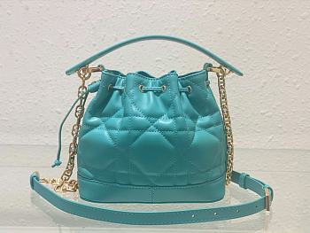 kitlife Dior Jolie blue bag - 17x16x9cm