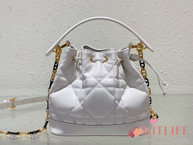 kitlife Dior Jolie White bag - 17x16x9cm - 1