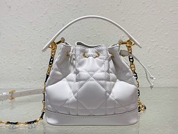 kitlife Dior Jolie White bag - 17x16x9cm