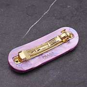 Kitlife Prada logo-lettering hair clip - 5