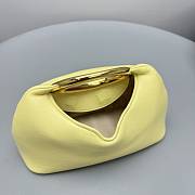 kitlife Jacquemus Le Calino LES SCULPTURES Ring handbag Yellow - 24×9.5x20cm  - 4