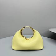 kitlife Jacquemus Le Calino LES SCULPTURES Ring handbag Yellow - 24×9.5x20cm  - 2