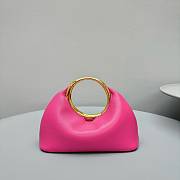 kitlife Jacquemus Le Calino LES SCULPTURES Ring handbag Pink - 24×9.5x20cm - 1