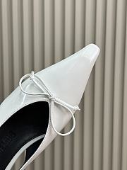 JACQUEMUS Shoes Women Sling-Back Pumps white - 5